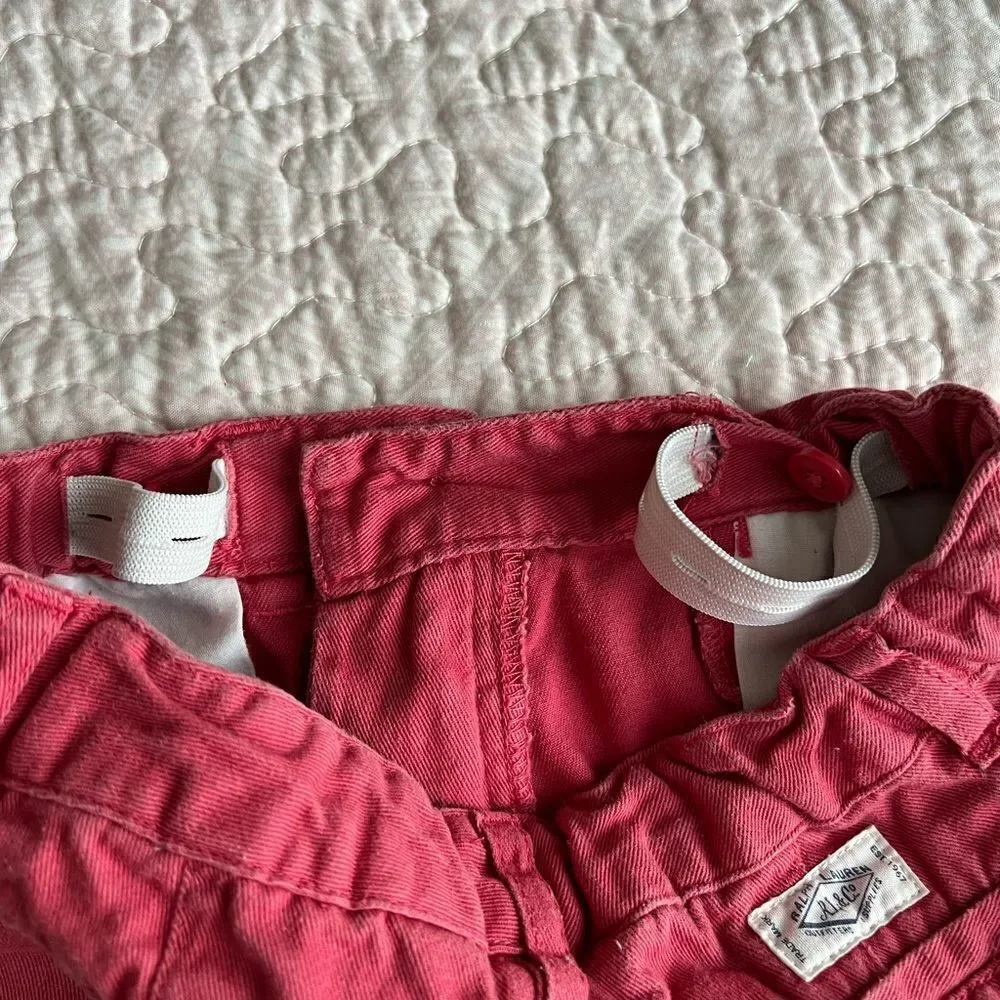 Ralph Lauren Kids Girl  Chino short size 6x